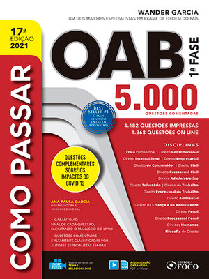 cover image of Como passar OAB 1ª fase